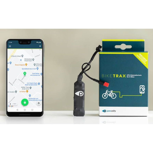 Traceur GPS PowUnity Bike Trax pour Moteurs Bosch