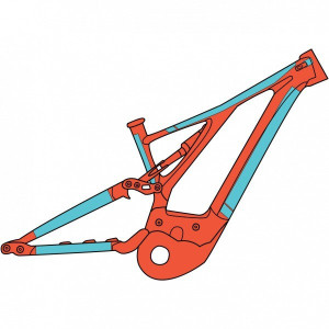 Films Protecteurs de Cadre RideWrap Covered VTT Electrique Tout Suspendu