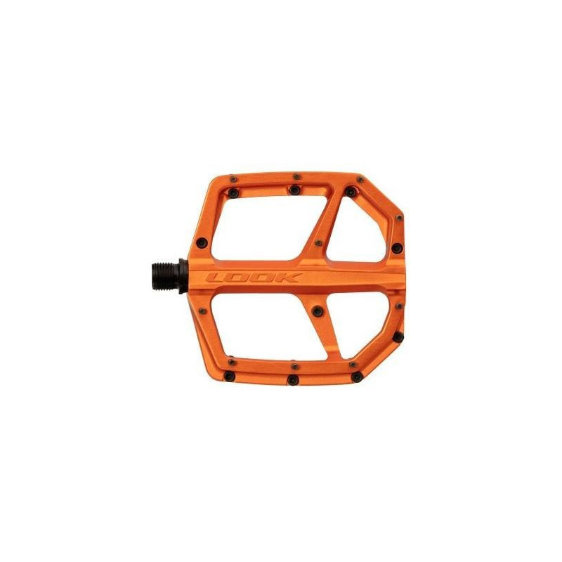 Pedale plate online vtt orange