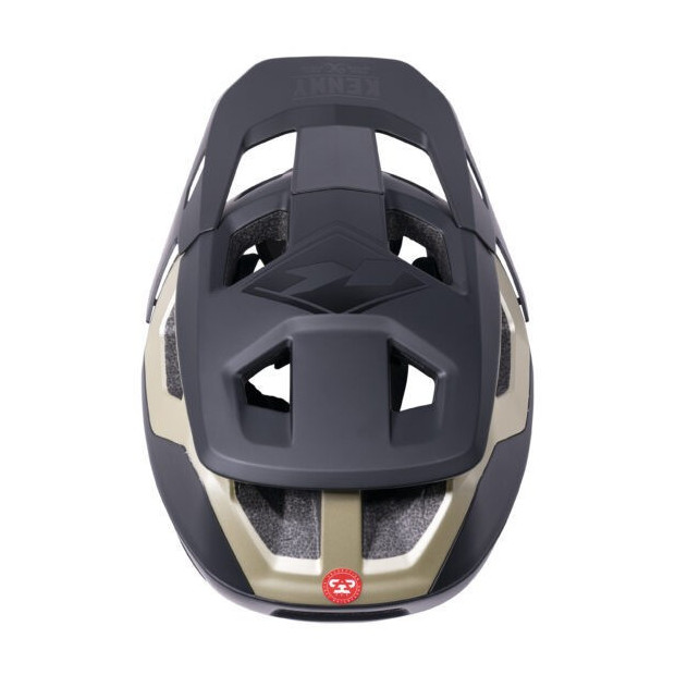 Casque VTT Enduro Kenny Rocket Gris Foncé/Perle