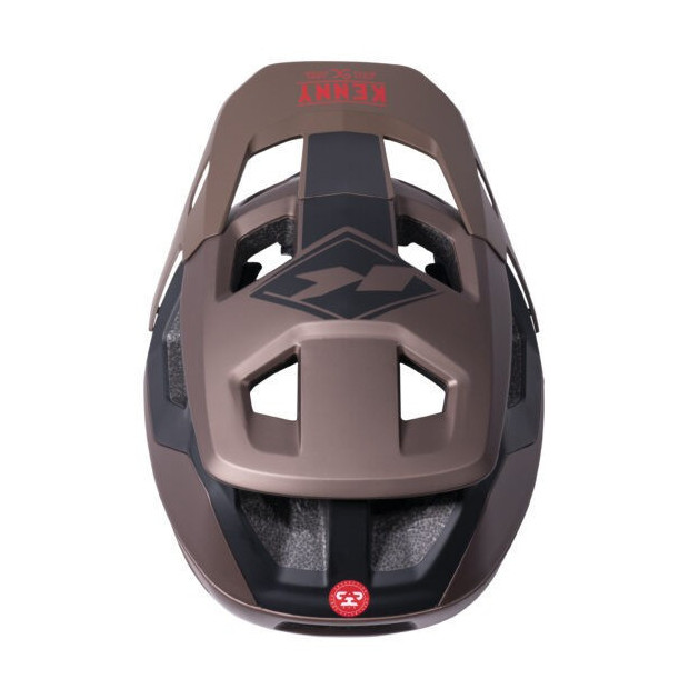 Casque VTT Enduro Kenny Rocket Brun Foncé