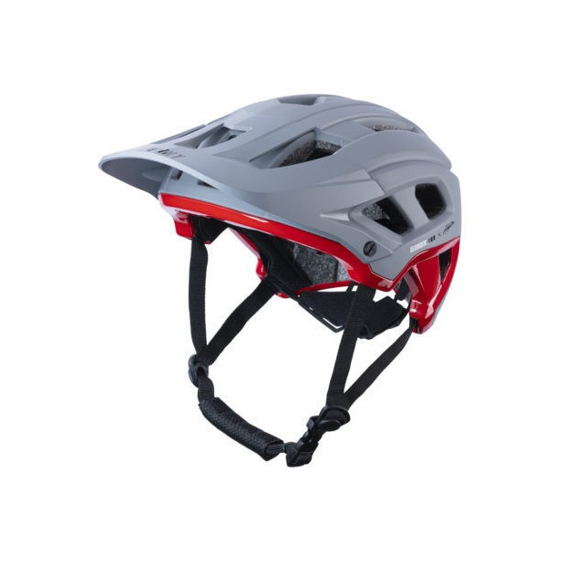 Casque Enduro/Cross-Country Kenny Scrambler Gris/Rouge