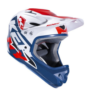 Casque Intégral Kenny Downhill Graphic Patriot (Bleu-Blanc-Rouge)