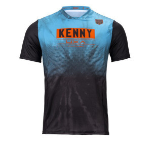 Maillot Enduro Manches Courtes Kenny Charger Dye Bleu