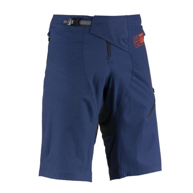 Short Enduro/Freeride Kenny Factory Bleu Marine/Orange