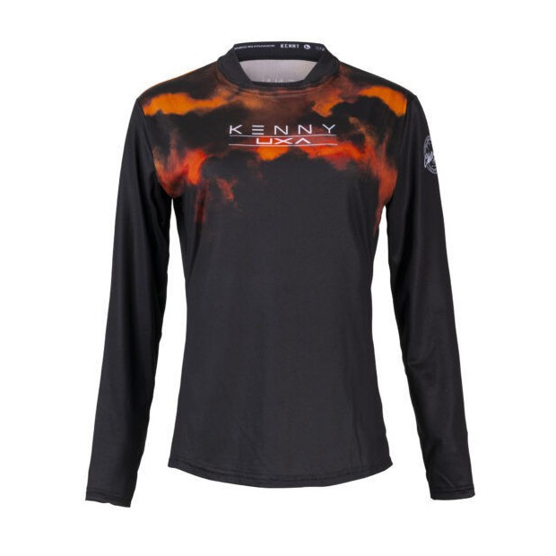 Maillot Enduro Femme Kenny Charger Noir/Orange