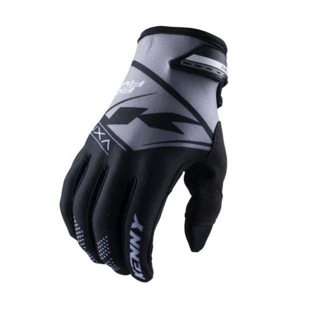 Gants VTT Kenny Brave Noir/Gris 2023