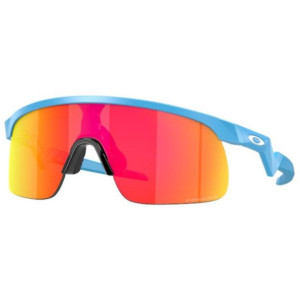 Lunettes Enfant Oakley Resistor Bleu Ciel- Verres Prizm Ruby