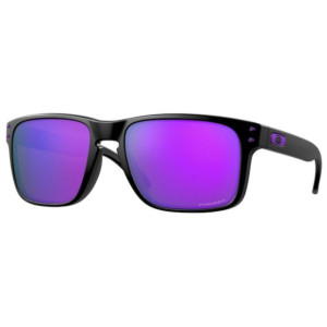 Lunettes Oakley Holbrook Noir Mat - Verres Prizm Violet