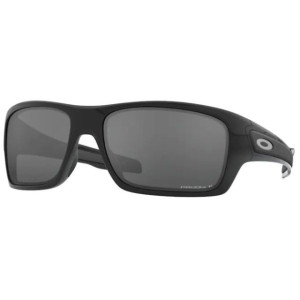 Lunettes Oakley Turbine Noir Poli - Verres Prizm Noir Polarisé