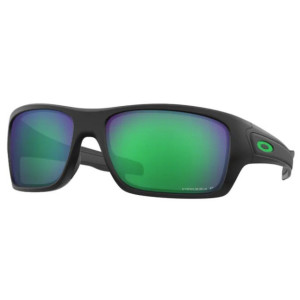 Lunettes Oakley Turbine Noir Mat - Verres Prizm Jade Polarisé