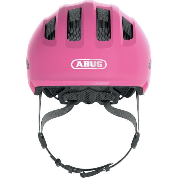 Casque Enfant Abus Smiley 3.0 Rose Brillant