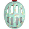 Casque Enfant Abus Smiley 3.0 LED Bleu Arc-en-ciel