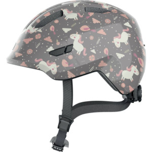 Casque Enfant Abus Smiley 3.0 Gris Cheval