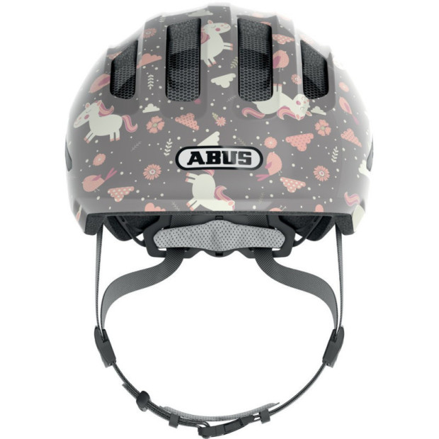 Casque Enfant Abus Smiley 3.0 Gris Cheval
