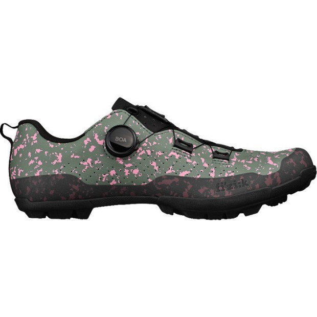 Chaussures VTT/Gravel Fizik Terra Atlas Vert/Splash Rose