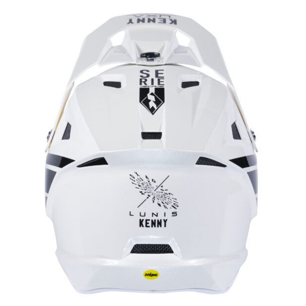 Casque Intégral Kenny Decade MIPS Lunis Blanc/Or