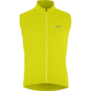 Gilet Coupe-Vent sans Manche Mavic Sirocco Jaune