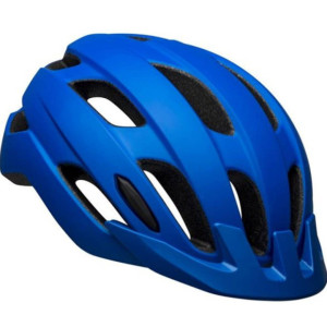 Casque Route Bell Trace Bleu Mat