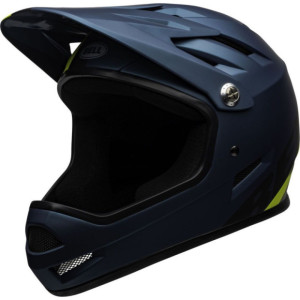 Casque Bell Sanction Bleu/Jaune Fluo