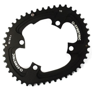Kit Plateaux Route Ovales O.Symetric Shimano Dura Ace FC-9100 46/36