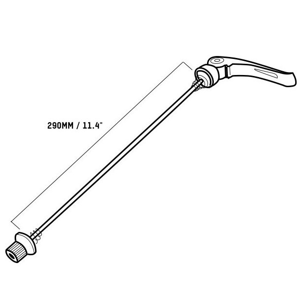 Attache Rapide Longue Fixation de Porte Baggage Blackburn