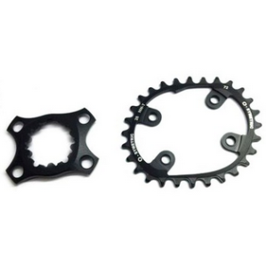 Kit Plateau et Etoile O.Symetric SRAM XX1 72mm 28 Dents