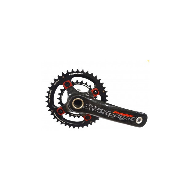 Pédalier Stronglight Vision Carbone 2x10 v