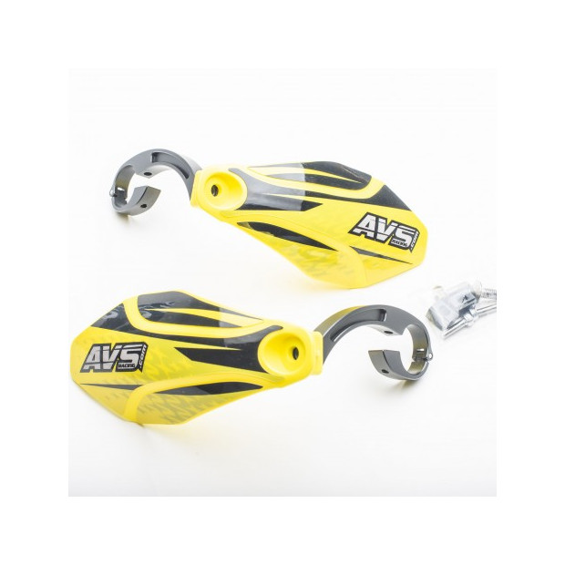 Protège-main AVS Racing - KIT DECO (patte alu avec charnière)
