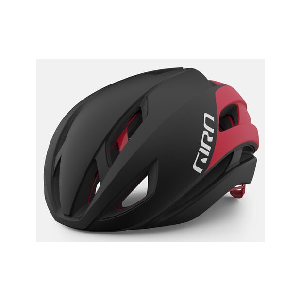 Casque Route Giro Eclipse Spherical Noir/Blanc/Rouge