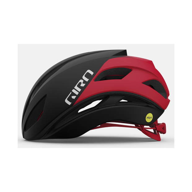 Casque Route Giro Eclipse Spherical Noir/Blanc/Rouge