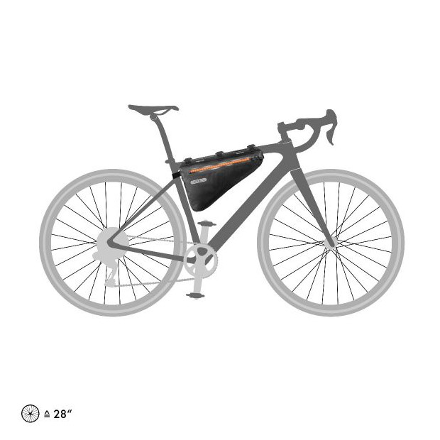 Sacoche de Cadre Ortlieb Frame-Pack 4L Noir