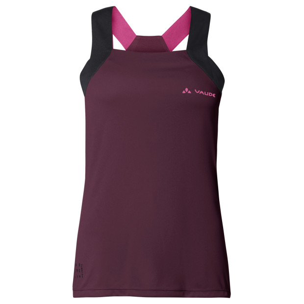 Maillot-Débardeur Femme Vaude Matera Top Cassis