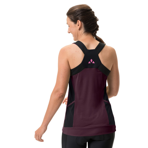 Maillot-Débardeur Femme Vaude Matera Top Cassis