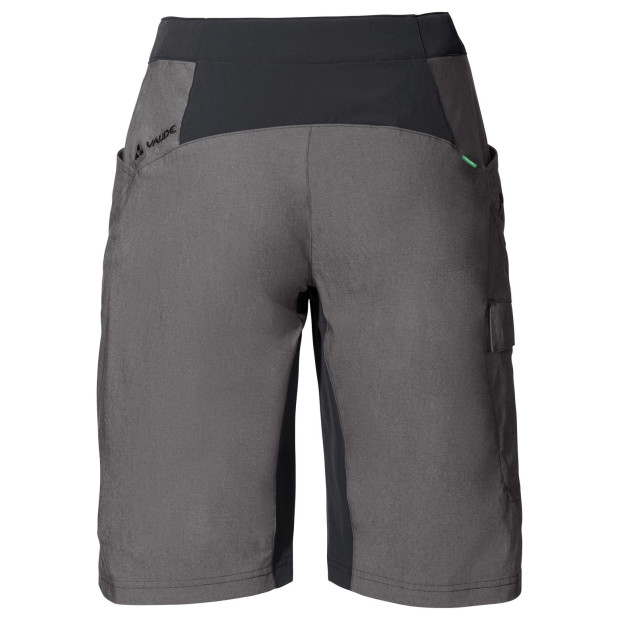 Short Femme avec Insert Vaude Tremalzo II Noir