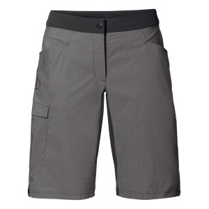 Short Femme avec Insert Vaude Tremalzo II Noir