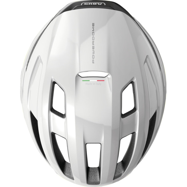 Casque Route/Gravel Abus PowerDome MIPS Blanc Brillant