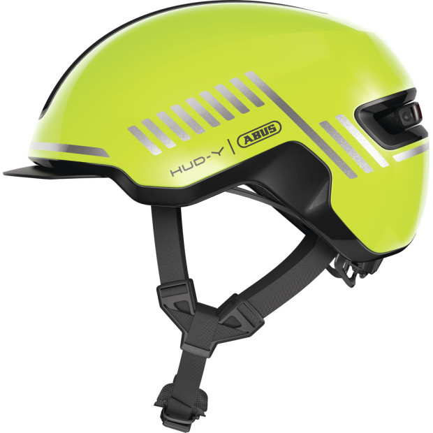 Casque Ville Abus Hud-Y Jaune Signal