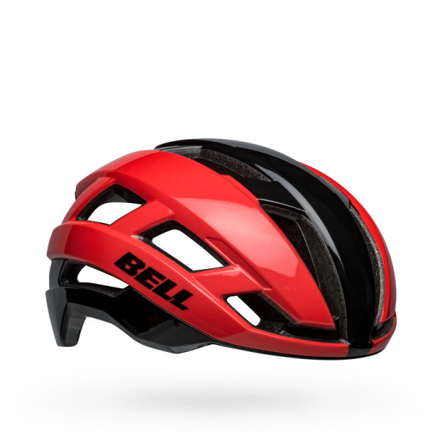 Casque Bell Falcon XR Led MIPS - Rouge Brillant/Noir