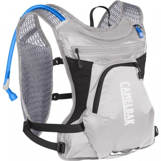 Sac à dos Femme VTT Camelbak Chase Bike Vest - Vol. 4 l / Poche à eau 1,5 l - Argent / Noir