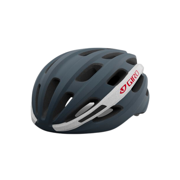 Casque Route Giro Isode MIPS Gris/Blanc/Rouge