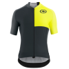 Maillot Route Assos Mille GT C2 EVO Stahlstern Noir/Jaune