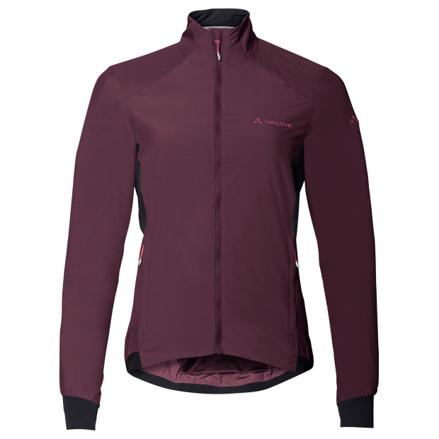 Veste Femme Gravel Coupe-Vent Vaude Kuro Air Cassis