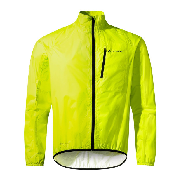 Veste de Pluie Vaude Men's Drop Jacket III Jaune Brillant