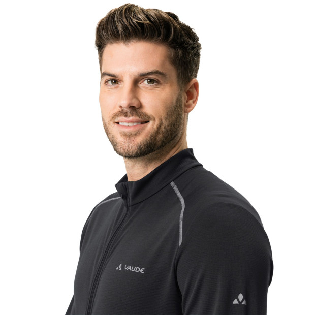 Maillot Vaude manches longues Posta LS Tricot - Noir