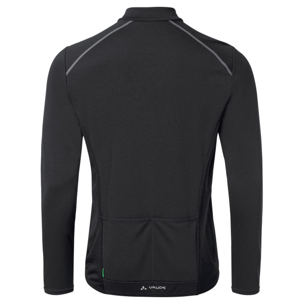 Maillot Vaude manches longues Posta LS Tricot - Noir