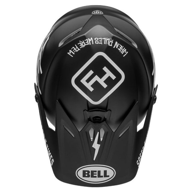 Casque Bell Full-9 Fusion MIPS Noir/Blanc Fast House