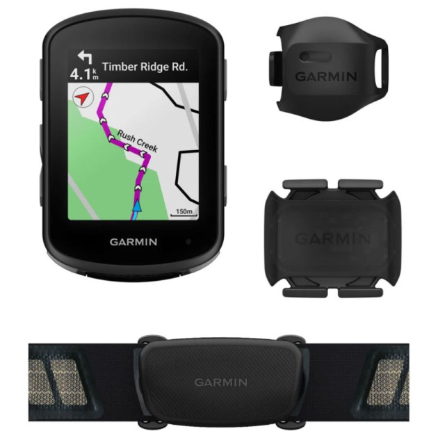 Compteur GPS Garmin Edge 540 + Capteurs Cadence et Vitesse + Ceinture Cardio