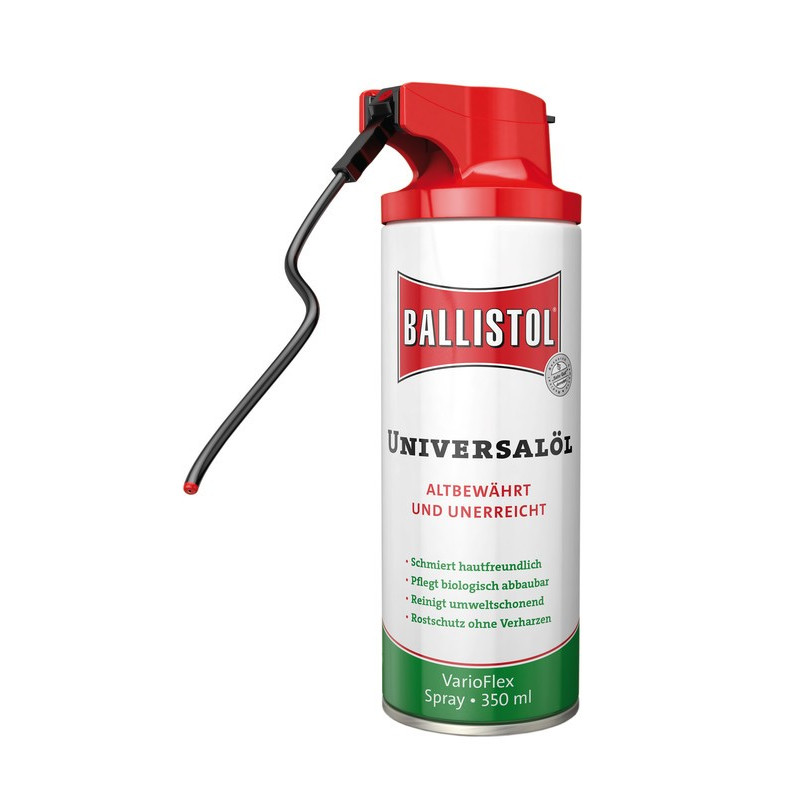 Huile universelle Ballistol Spray 350ml Avec Tête Varioflex