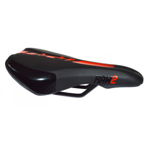 Selle Enfant DDK Raw 2 Noir/Rouge